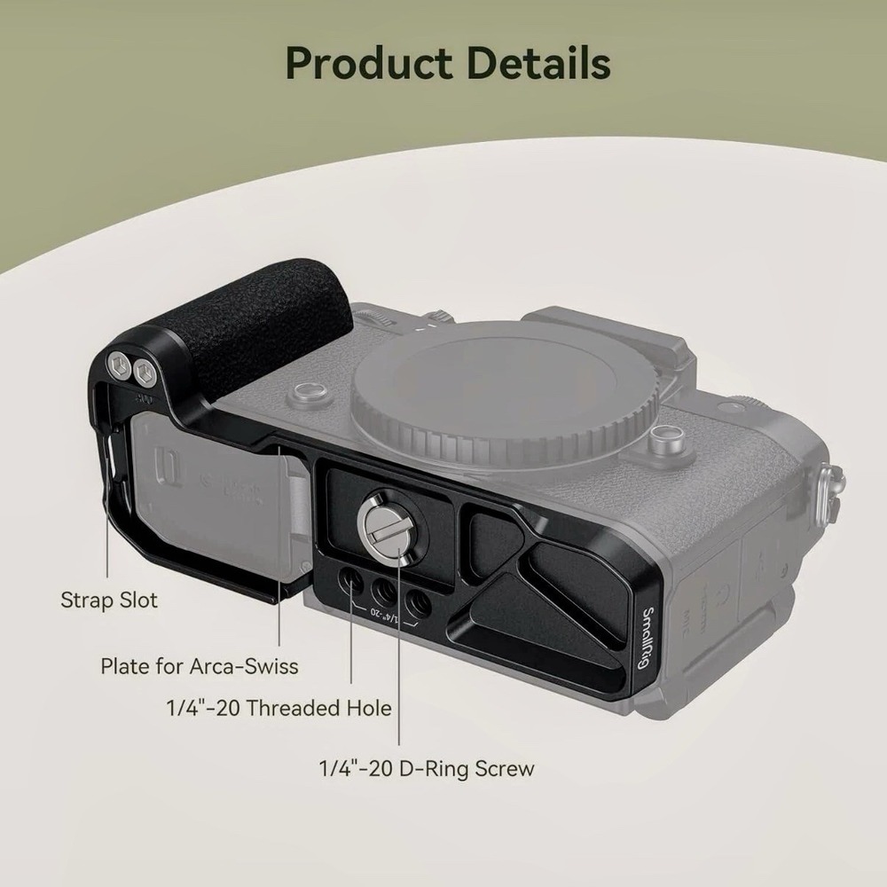 SmallRig 4262 L-Shape Handle Grip for Nikon Z f Camera Arca Quick Release New - Picture 6 of 7